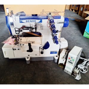 MESIN JAHIT INTERLOCK FLATBED DIRECT DRIVE PULLER BENHO 500D-02BB