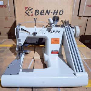 MESIN JAHIT CHAINSTITCH TIGA JARUM DENGAN PULLER BELAKANG DIRECT DRIVE BENHO BH-928-PS